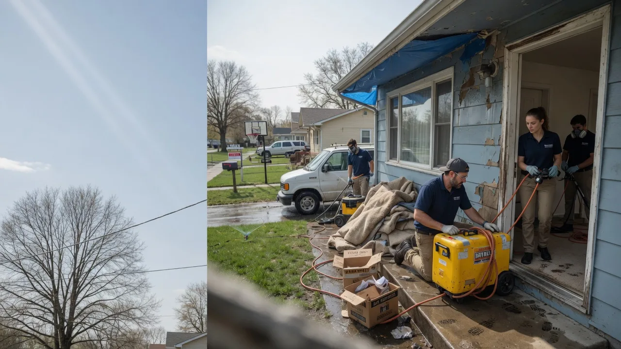 Basement Flood Cleanup in Appleton, WI near me